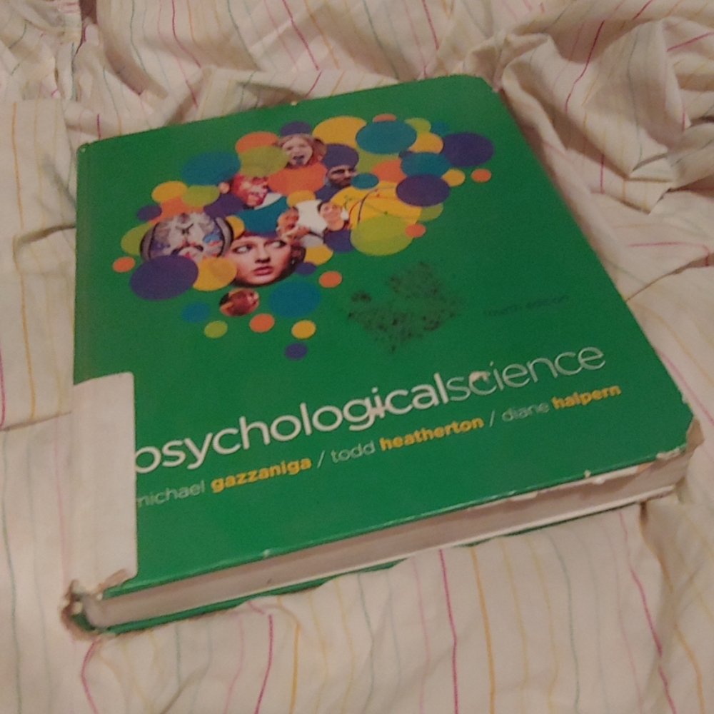 Psychological science textbook